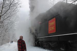 Steam in the Snow
