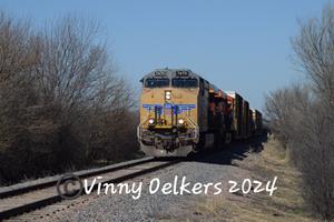 UP 7470 East CN L570-91 at Pomeroy IA