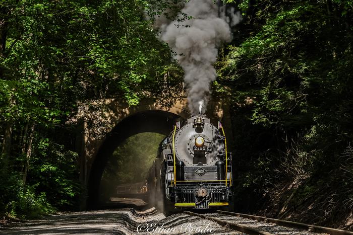 Thunder at Nesquehoning Tunnel