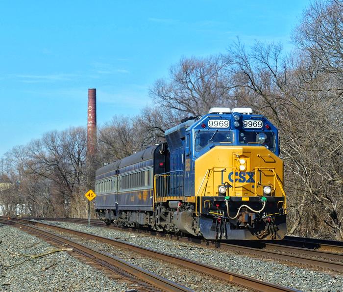 CSX 9969 CSX Transportation EMD GP40WH-2 - in Fairport