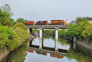 I&O Z896 Crosses The Mill Creek