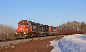 U716 in Golden Light at Burnett