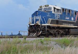 Getting loaded at the mine