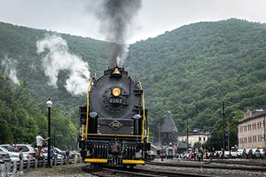 Charging out of Jim Thorpe