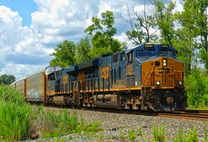 The Three's on the rack train