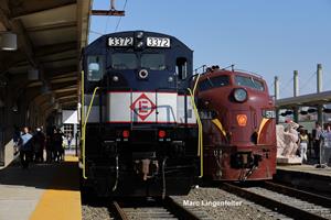 NJT 3372 and PRR 5711 at Hoboken