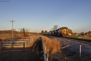 CSX M57311 flying south at Park City, KY.