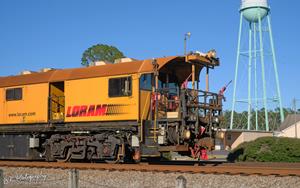 The Loram Rail Grinder at Folkston, GA