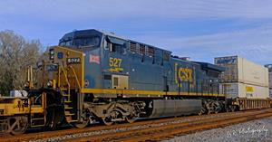 CSXT 527 DPU at Callahan, FL