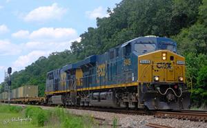 CSXT 5449 at Dyal, FL