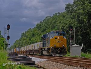 CSXT 8902 rear DPU at Dyal, FL