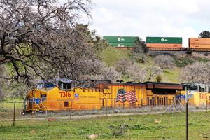 Easter UP on the Tehachapi Loop II 