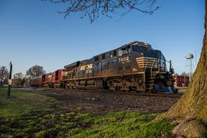 Sunset Geo Train