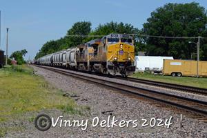 UP 5282 East UP MCBIT-14 at Ogden Iowa 