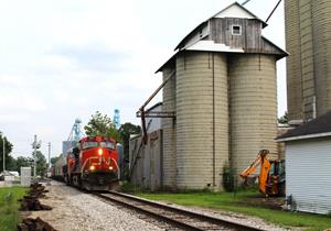 Oblong Grain Elevator