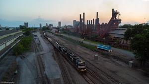 Steel Mill's Shadows