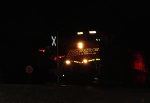 Night Crossing BNSF 