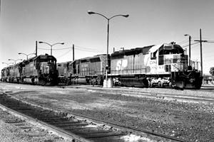 Photograph of a trains