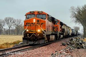 BNSF 7463 South Alvord Iowa BNSF HWLMKCK-03 