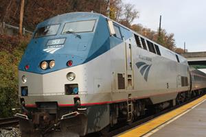 Amtrak basks in Morning Light 