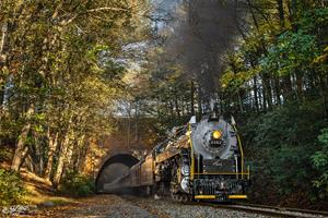 Storming out of Nesquehoning Tunnel