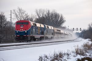 Amtrak Snow Dash