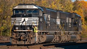 Autumn at Norfolk Southern's Abrams Yard