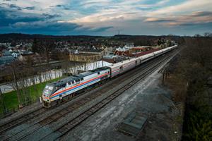 Amtrak 130 Stops in Latrobe