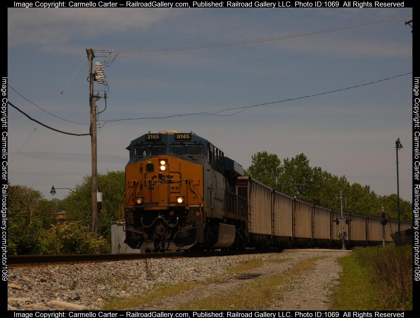 Unknown  is a class es44ac and  is pictured in Pittsburgh, Pennsylvania, U.S.A.  This was taken along the CSX Pittsburgh sub on the CSX Transportation. Photo Copyright: Carmello Carter uploaded to Railroad Gallery on 05/14/2023. This photograph of Unknown  was taken on Sunday, May 14, 2023. All Rights Reserved. 