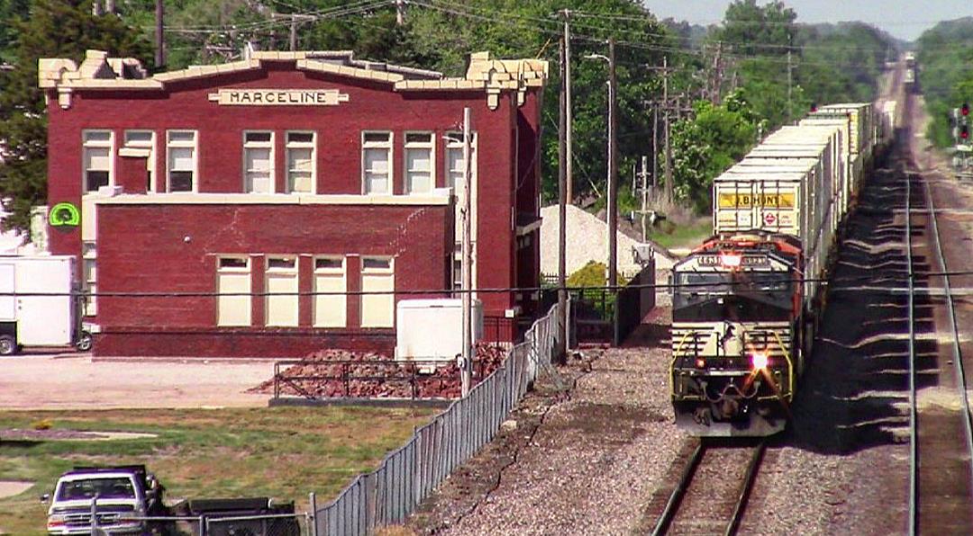 NS 4431 is a class GE AC44C6M and  is pictured in Marceline, Missouri, USA.  This was taken along the BNSF Marceline subdivision on the Norfolk Southern. Photo Copyright: Blaise Lambert uploaded to Railroad Gallery on 05/31/2023. This photograph of NS 4431 was taken on Sunday, May 28, 2023. All Rights Reserved. 