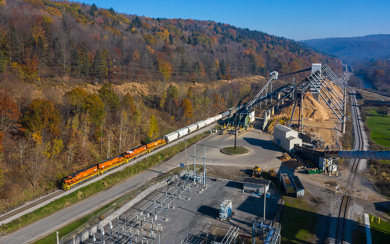 BPRR 3120 is a class EMD GP40-3 and  is pictured in Johnsonburg, Pennsylvania, USA.  This was taken along the BPRR Main Line Sub on the Buffalo and Pittsburgh Railroad. Photo Copyright: Joseph Cermak uploaded to Railroad Gallery on 11/15/2022. This photograph of BPRR 3120 was taken on Thursday, November 25, 2021. All Rights Reserved. 