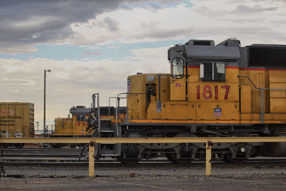 Yard Job is a class EMD SD40-2 and  is pictured in Denver, Colorado, USA.  This was taken along the UP Moffat Tunnel Subdivision on the Union Pacific Railroad. Photo Copyright: Lane Miller uploaded to Railroad Gallery on 11/16/2022. This photograph of Yard Job was taken on Monday, July 18, 2022. All Rights Reserved. 