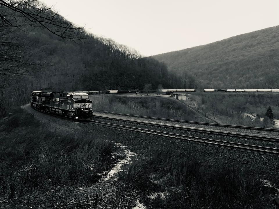 NS 7519 is a class GE ES40DC and  is pictured in Altoona, Pennsylvania, USA.  This was taken along the Pittsburgh Line on the Norfolk Southern. Photo Copyright: Jessica Fiume uploaded to Railroad Gallery on 11/20/2022. This photograph of NS 7519 was taken on Sunday, November 20, 2022. All Rights Reserved. 