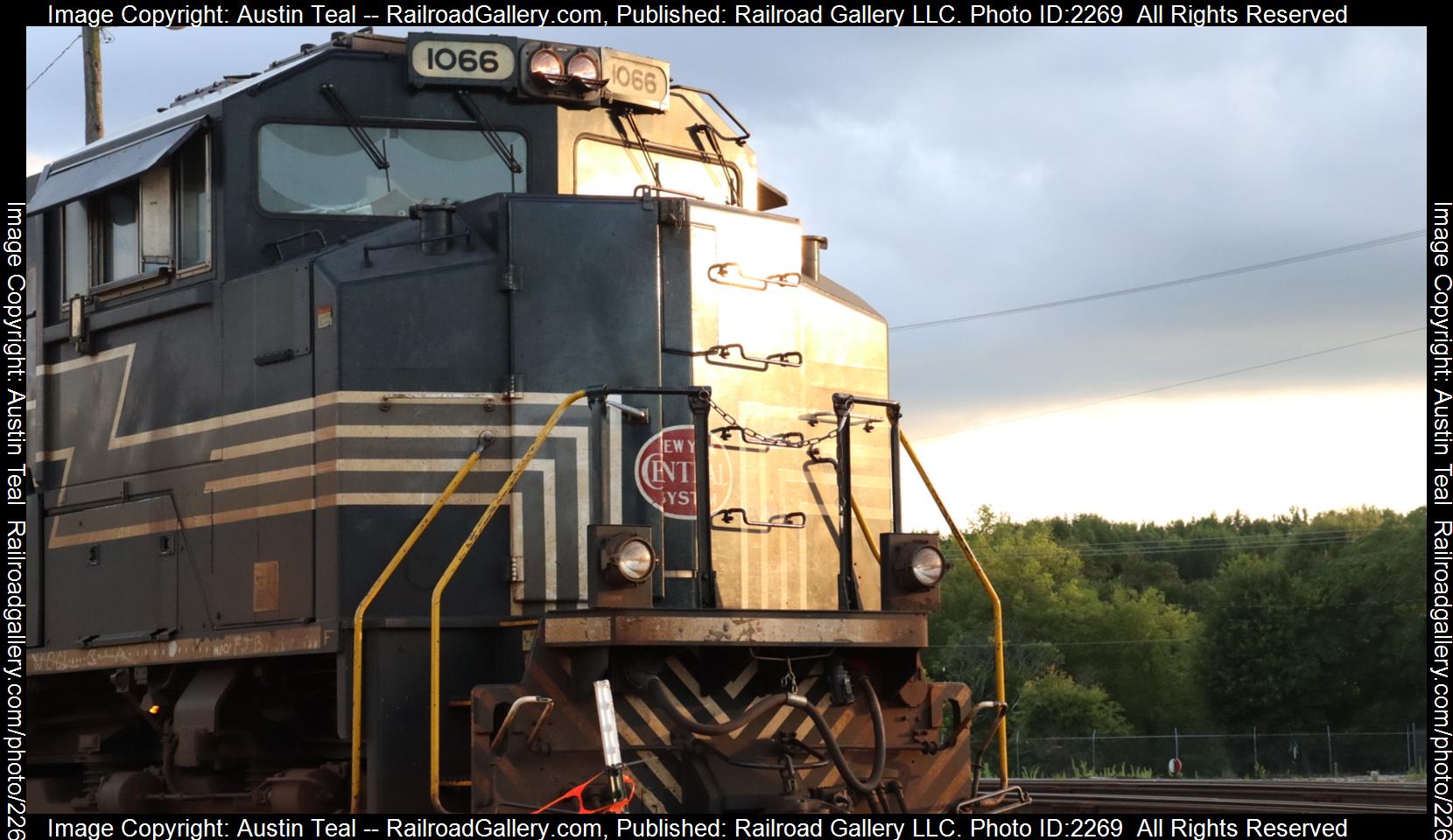 NS 1066  is a class EMD SD70ACe and  is pictured in Greenville, South Carolina, United States.  This was taken along the Piedmont District  on the Norfolk Southern. Photo Copyright: Austin Teal uploaded to Railroad Gallery on 08/12/2023. This photograph of NS 1066  was taken on Friday, August 11, 2023. All Rights Reserved. 