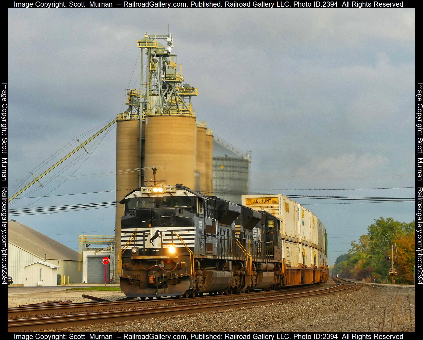 NS 1096 is a class EMD SD70ACe and  is pictured in Oak Harbor , Ohio, United States.  This was taken along the Chicago Line  on the Norfolk Southern. Photo Copyright: Scott  Murnan  uploaded to Railroad Gallery on 10/20/2023. This photograph of NS 1096 was taken on Thursday, October 12, 2023. All Rights Reserved. 