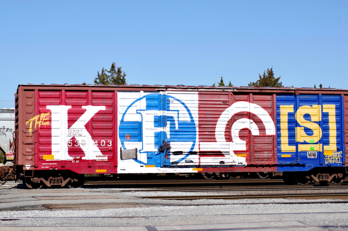 SOU 530403 is a class Box Car and  is pictured in Little Rock, Arkansas, USA.  This was taken along the Little Rock on the Southern . Photo Copyright: Rick Doughty uploaded to Railroad Gallery on 11/28/2023. This photograph of SOU 530403 was taken on Saturday, February 29, 2020. All Rights Reserved. 