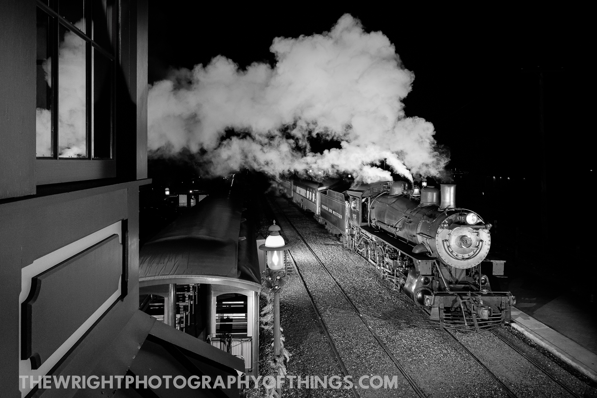 SRC 475 is a class STEAM 4-8-0 and  is pictured in STRASBURG, Pennsylvania, USA.  This was taken along the STRASBURG RAIL ROAD on the Norfolk and Western Railway. Photo Copyright: Jon Wright uploaded to Railroad Gallery on 11/26/2022. This photograph of SRC 475 was taken on Friday, December 21, 2018. All Rights Reserved. 