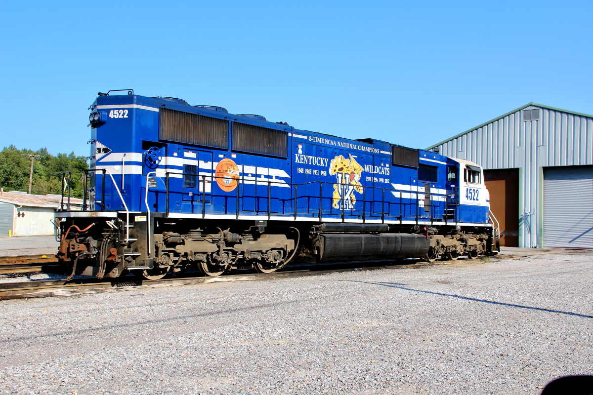 P&L 4522 is a class SD70M and  is pictured in Paducah, Kentucky, USA.  This was taken along the Paducah on the Paducah and Louisville Railway. Photo Copyright: Rick Doughty uploaded to Railroad Gallery on 12/02/2023. This photograph of P&L 4522 was taken on Monday, September 07, 2020. All Rights Reserved. 