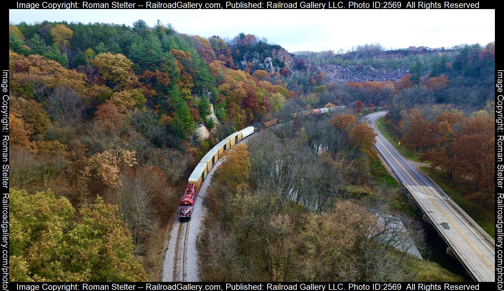 WSOR 5907 is a class GP59 and  is pictured in Rock Springs , Wisconsin, United States.  This was taken along the Reedsburg Subdivision  on the Wisconsin and Southern Railroad. Photo Copyright: Roman Stelter uploaded to Railroad Gallery on 12/03/2023. This photograph of WSOR 5907 was taken on Wednesday, September 20, 2023. All Rights Reserved. 