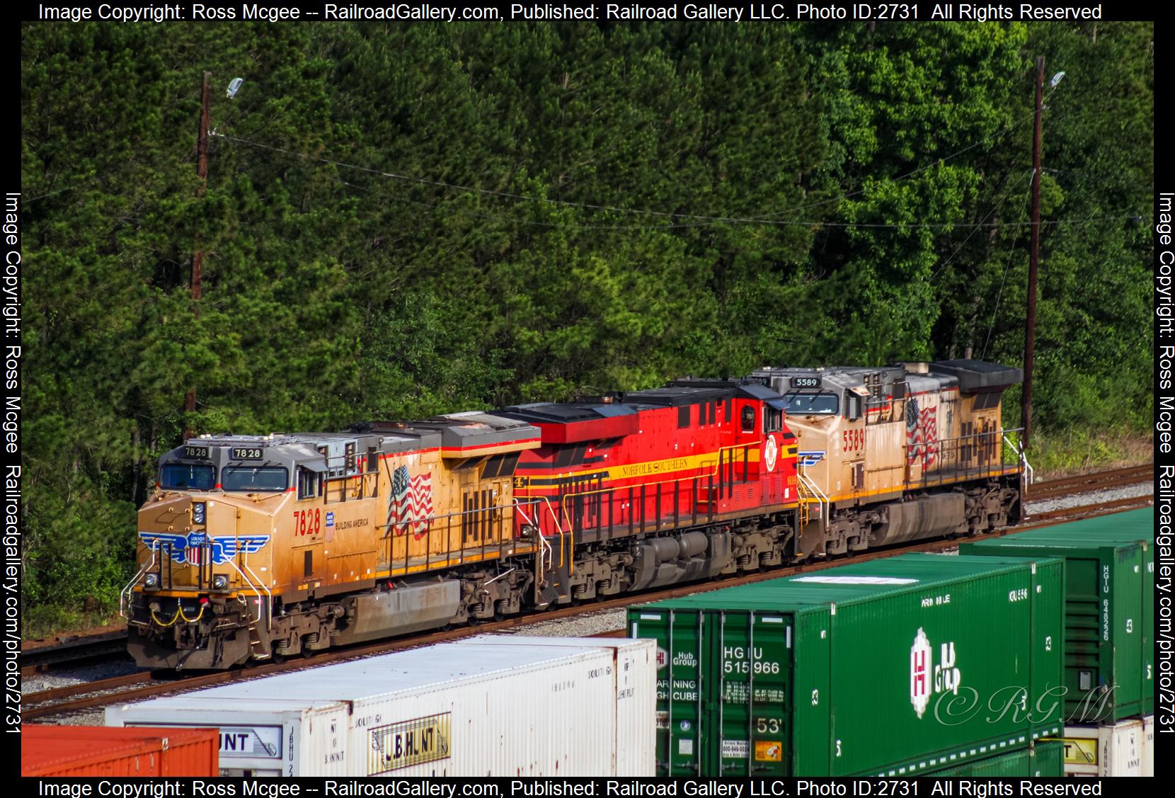 NS 8114 is a class GE ES44AC and  is pictured in Jacksonville, Florida, USA.  This was taken along the N/A on the Norfolk Southern. Photo Copyright: Ross Mcgee uploaded to Railroad Gallery on 12/19/2023. This photograph of NS 8114 was taken on Sunday, May 28, 2023. All Rights Reserved. 