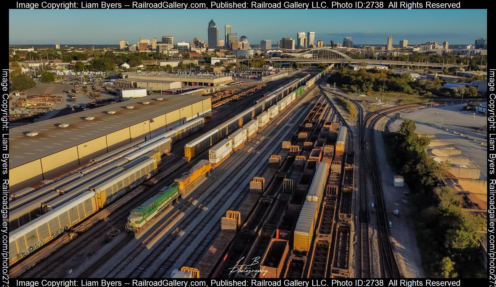 NS 8099 is a class GE ES44AC and  is pictured in Jacksonville, FL, Florida, USA.  This was taken along the NS GS&F on the Norfolk Southern. Photo Copyright: Liam Byers uploaded to Railroad Gallery on 12/20/2023. This photograph of NS 8099 was taken on Saturday, October 28, 2023. All Rights Reserved. 