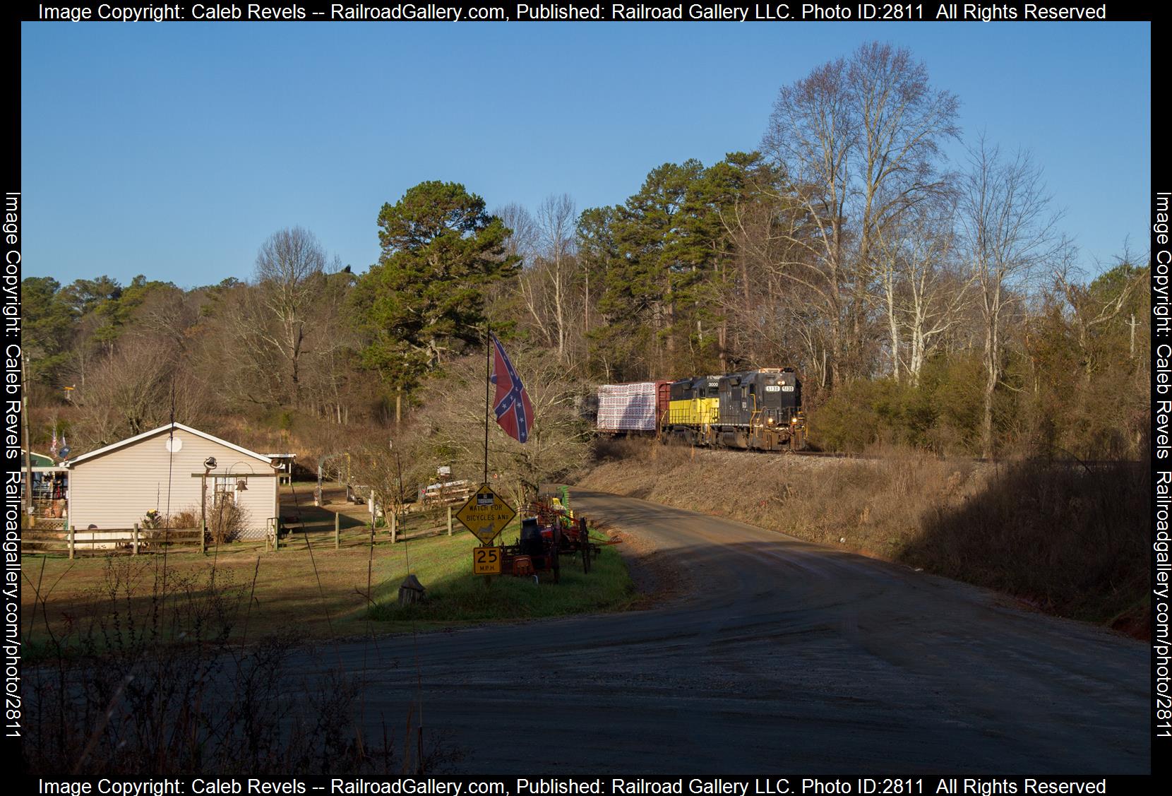 HRT 5130 is a class EMD GP38-2 and  is pictured in Avalon, Georgia, USA.  This was taken along the Hartwell Railroad  on the Hartwell Railroad. Photo Copyright: Caleb Revels uploaded to Railroad Gallery on 12/28/2023. This photograph of HRT 5130 was taken on Thursday, December 28, 2023. All Rights Reserved. 