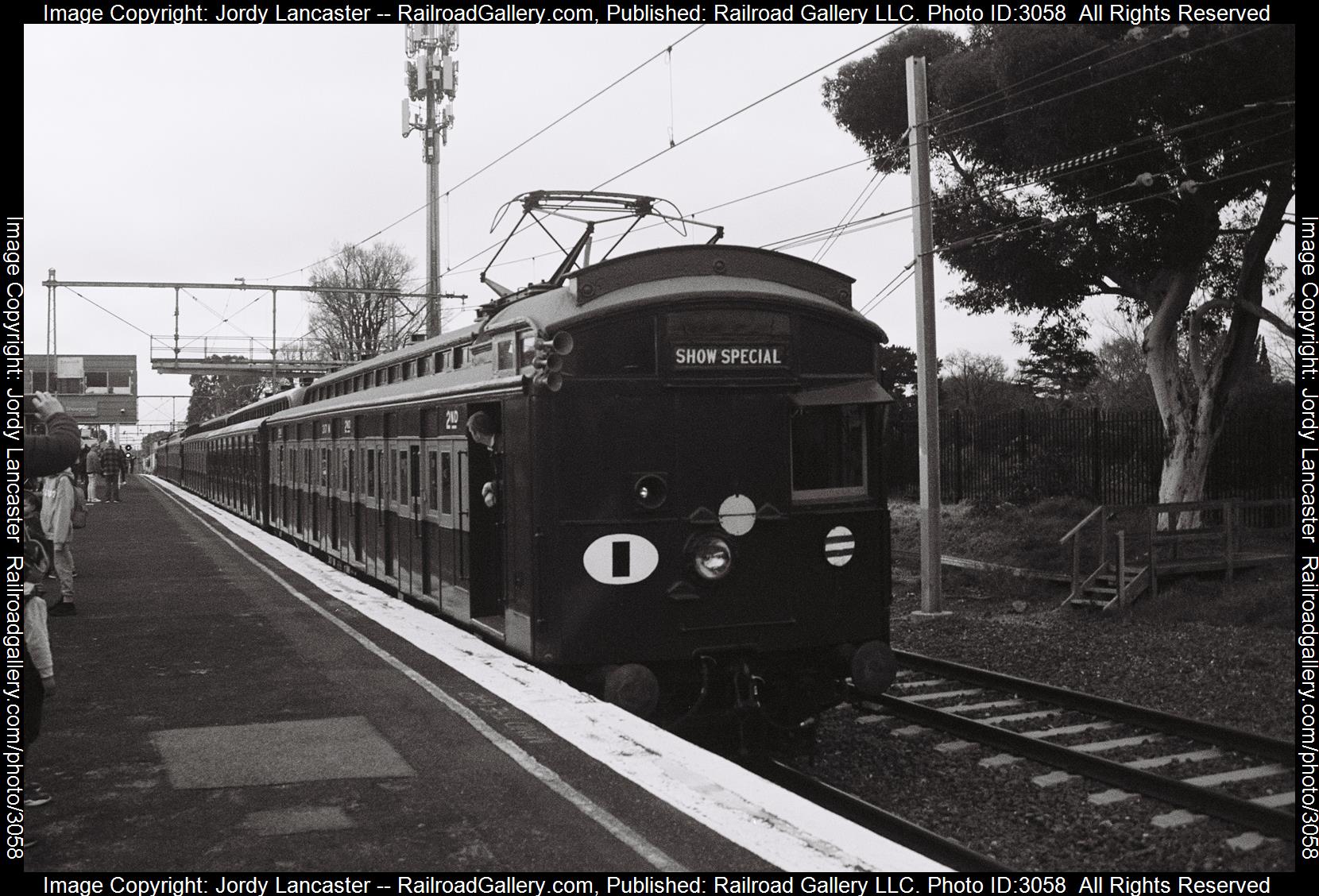 SRV Tait is a class Tait and  is pictured in Newmarket, VIC, Australia.  This was taken along the Flemington Racecourse on the Metro Trains Melbourne. Photo Copyright: Jordy Lancaster uploaded to Railroad Gallery on 02/01/2024. This photograph of SRV Tait was taken on Sunday, August 06, 2023. All Rights Reserved. 