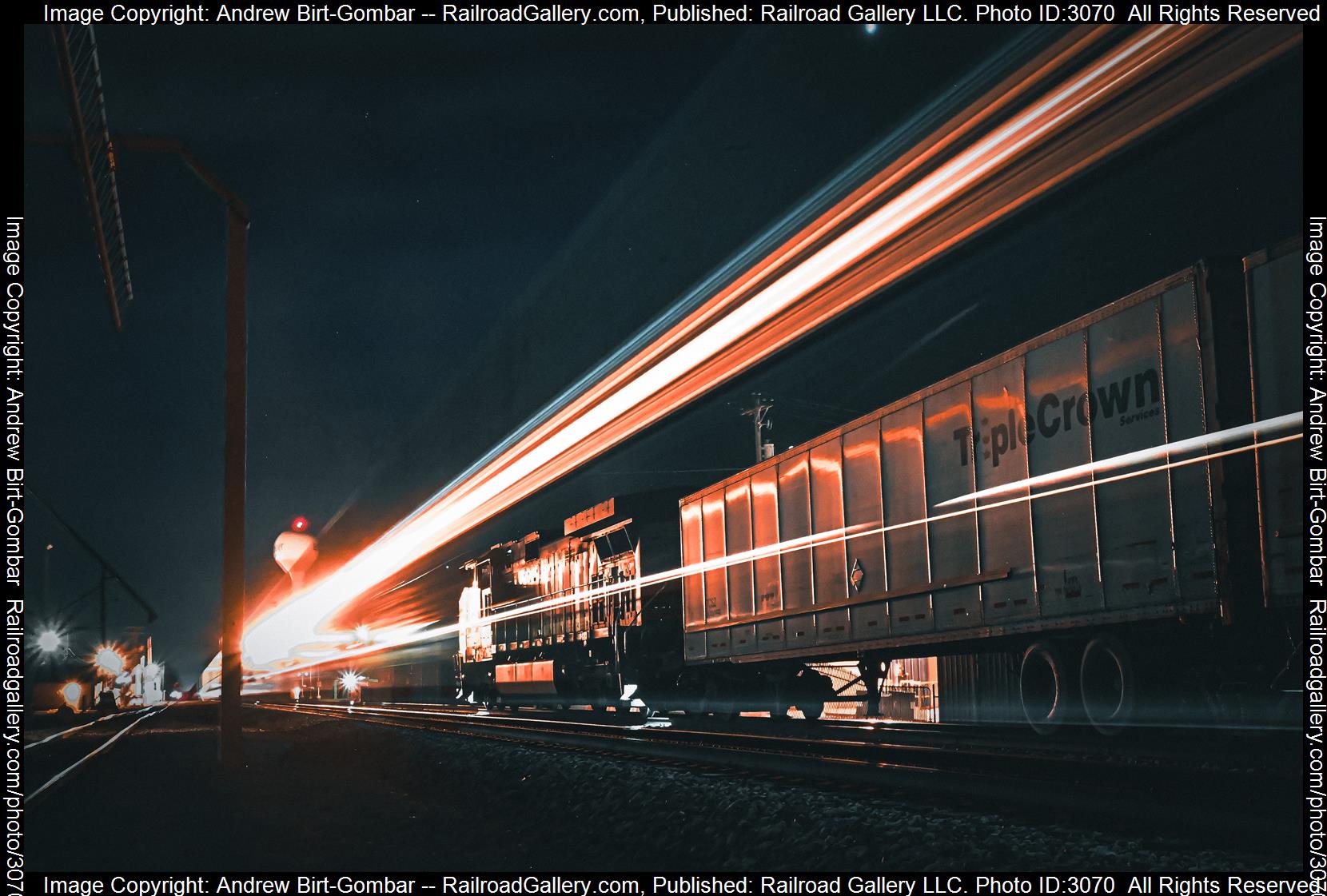 BNSF 4722 is a class C44-9w and  is pictured in Bement, IL, USA.  This was taken along the Lafayette on the Norfolk Southern. Photo Copyright: Andrew Birt-Gombar uploaded to Railroad Gallery on 02/02/2024. This photograph of BNSF 4722 was taken on Thursday, April 06, 2023. All Rights Reserved. 