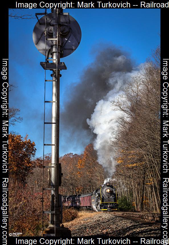 RDG 2102 is a class T-1 and  is pictured in Barnesville, Pennsylvania, USA.  This was taken along the Haucks on the Reading Company. Photo Copyright: Mark Turkovich uploaded to Railroad Gallery on 02/29/2024. This photograph of RDG 2102 was taken on Saturday, October 29, 2022. All Rights Reserved. 