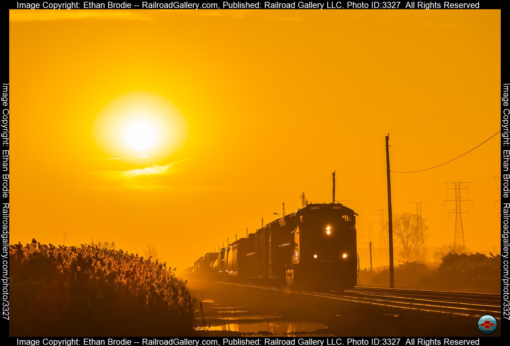 3441 is a class ET44AH and  is pictured in Gary, Indiana, United States.  This was taken along the N/A on the CSX Transportation. Photo Copyright: Ethan Brodie uploaded to Railroad Gallery on 04/26/2024. This photograph of 3441 was taken on Sunday, November 05, 2023. All Rights Reserved. 