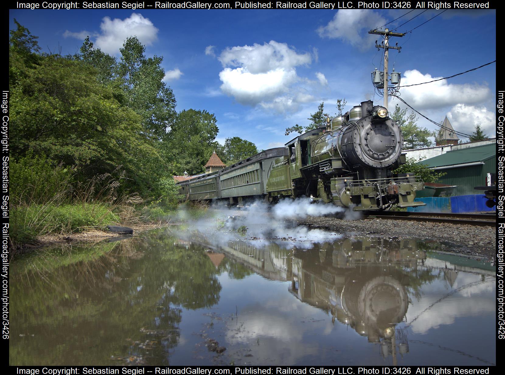 26 is a class 0-6-0 and  is pictured in Carbondale, Pennsylvania, United States.  This was taken along the Carbondale Line on the Steamtown NHS. Photo Copyright: Sebastian Segiel uploaded to Railroad Gallery on 05/24/2024. This photograph of 26 was taken on Thursday, May 23, 2024. All Rights Reserved. 