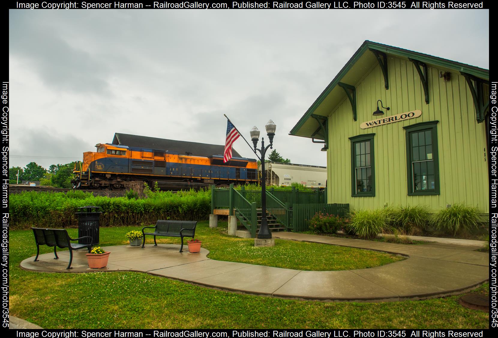 NS 1071 is a class EMD SD70ACe and  is pictured in Waterloo, Indiana, USA.  This was taken along the Chicago Line on the Norfolk Southern. Photo Copyright: Spencer Harman uploaded to Railroad Gallery on 06/28/2024. This photograph of NS 1071 was taken on Wednesday, June 26, 2024. All Rights Reserved. 