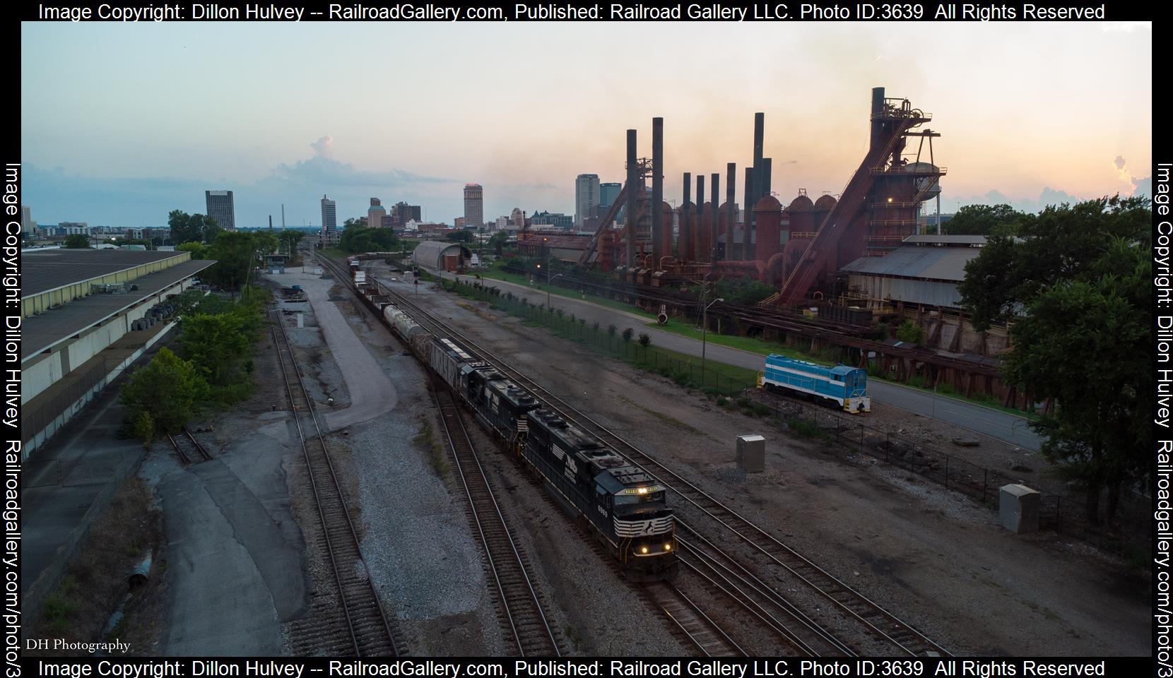 NS 6969 is a class EMD SD60E and  is pictured in Birmingham, Alabama, United States.  This was taken along the AGS South on the Norfolk Southern. Photo Copyright: Dillon Hulvey uploaded to Railroad Gallery on 08/06/2024. This photograph of NS 6969 was taken on Tuesday, July 30, 2024. All Rights Reserved. 