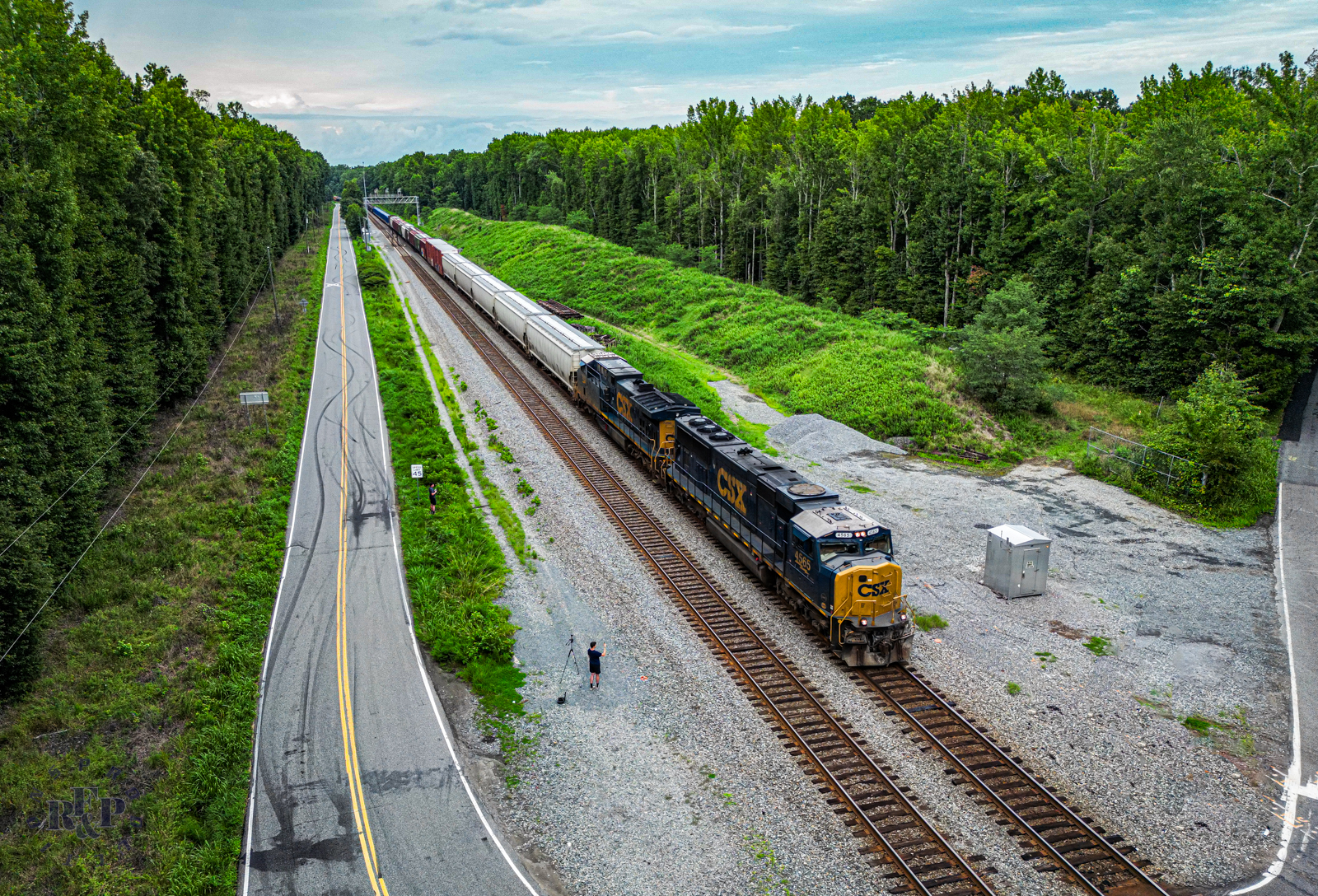 CSXT 4565 is a class EMD SD70AC and  is pictured in Arkendale, Virginia, USA.  This was taken along the RF&P Subdivision on the CSX Transportation. Photo Copyright: RF&P Productions uploaded to Railroad Gallery on 08/09/2024. This photograph of CSXT 4565 was taken on Wednesday, July 24, 2024. All Rights Reserved. 